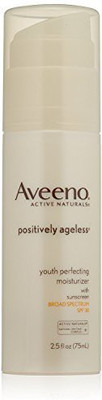 

Aveeno (2 Pack)-aveeno Active Natural Positively Ageles Youth Perfecting Moisturizer, Spf 30, Each(75 ml)