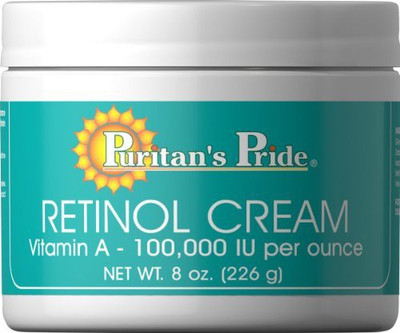

Puritan's Pride Retinol Cream (Vitamin A 100,000 IU Per )- Cream(240 ml)