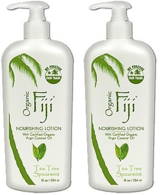 

Organic Fiji Nourishing Lotion,tea Tree Spearmint, (2 Pack)(354 ml)