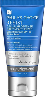

Paula's Choice Resist Cellular Defense Daily Moisturizer SPF 5 with Antioxidants for Normal to Dry Skin, Sensitive Skin(60 ml)