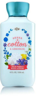 

Bath & Body Works Sheer Cotton & Lemonade Body Lotion - 236ml (8oz)(236 ml)