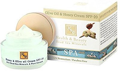 

Health And Beauty Dead Sea Olive Oil & Honey Cream Spf-20(200 g)