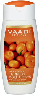 

Vaadi Herbals Fairness Moisturiser with Mandarin Extract - Pack of 3(110 ml)