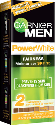GARNIER Men Power White Fairness Moisturiser SPF 15(45 g)