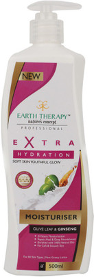 

EARTH THERAPY Extra Hydration Olive Leaf & Ginseng Moisturiser 500ml(500 ml)