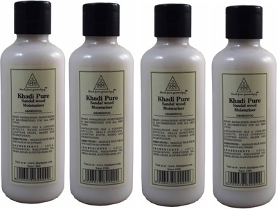 

Khadi Pure NATURAL SANDAL WOOD MOISTURIZER LOTION(800 ml)