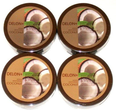 

Delon+ DELON Intense Moisturizing Coconut Body Butter (4-pack)(207 ml)