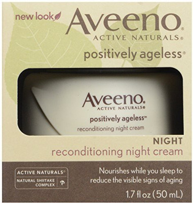 

Aveeno Facial Moisturizer Positively Ageles Reconditioning Night Cream(50 ml)
