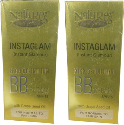 

Nature's Instaglam High Definition BB Cream Pack of 2(40 g)