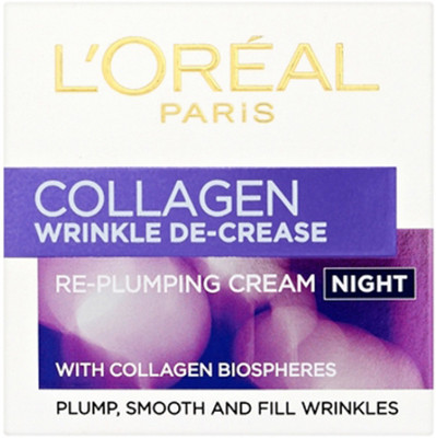 

L'Oreal Paris Collagen Re-Plumper Night Cream(50 ml)