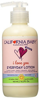 

California Baby Everyday Lotion with Pump - I Love You(195 ml)