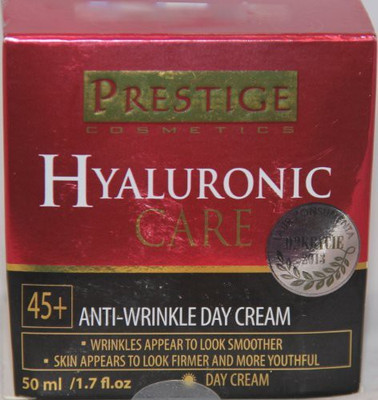 

Prestige Cosmetics Hyaluronic Care Anti-Wrinkle Day Cream 45+(51 ml)
