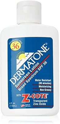 

Dermatone Sunscreen with Z-Cote SPF 36, 4 Fluid Ounce(118.28 ml)