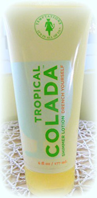 

Bath & Body Works TROPICAL COLADA Temptations Shimmer Lotion(180 ml)