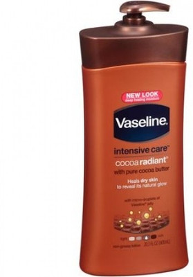 Vaseline intensive Care Radiant With Pure Cocoa Butter(600 ml) Flipkart