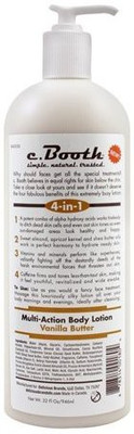 

C. Booth 4-In-1 Multi-Action Body Lotion, Vanilla Butter(946 ml)