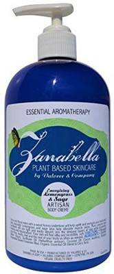 

Zanabella Plant Based Skincare Energizing Lemongras & Sage Body Cream(473 ml)