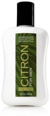 Bath & Body Works citron for men lotion 8 oz(240 ml)