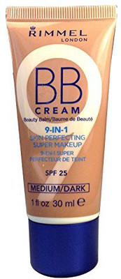 

Rimmel London BB Cream 9 In 1 Skin Perfecting Super Make Up SPF 25 -Medium/Dark(30 ml)