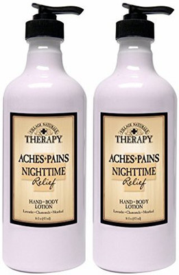 

Village Naturals Therapy Aches and Pains Nighttime Relief Hand and Body Lotion 2 Pack(480 ml)