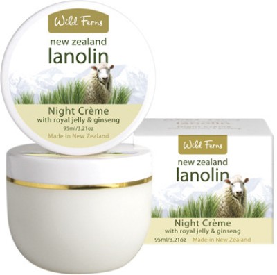 

Wild Ferns Lanolin Night Creme with Royal Jelly and Ginseng(95 ml)