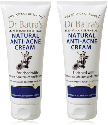 

Dr. Batra's Natural Anti-Acne Cream Enriched With Berberis Aquifolium And Echinacea(200 g)