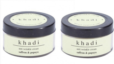 

Khadi Natural Saffron and papaya anti wrinkle cream(100 g)