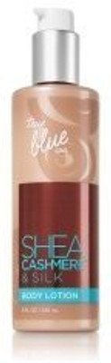 

Bath & Body Works true blue spa shea cashmere & silk body lotion 8 fl oz/ 236 ml(240 ml)