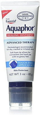 

Aquaphor Healing Ointment, Dry, Cracked and Irritated Skin Protectant, Touch-Free Applicator(90 ml)