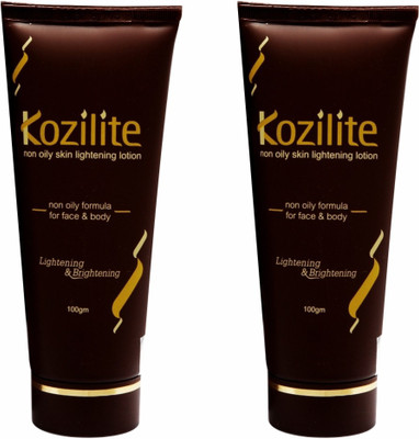 

Kozilite Non Oily Skin Lightening Lotion (Pack Of 2)(100 g)