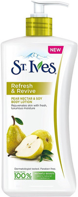 

St. Ives Refresh & Revive Pear Nectar and Soy Body Lotion(620 ml)