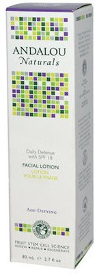 

Andalou Naturals Daily Defense with SPF 18 Age-Defying Facial Lotion -(81 ml)