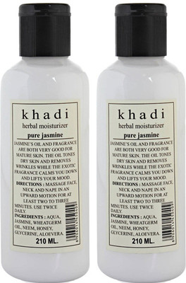 

Khadi Natural Jasmine Moisturizing Lotion (Twin Pack)(420 ml)