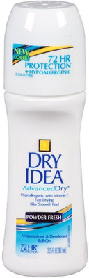 

Dry Idea Advanceddry Powder Fresh Roll-on Deodorant, (pack Of 6)(200 g)