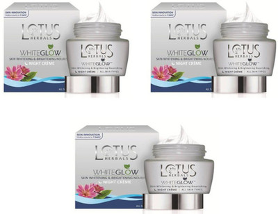 

Lotus Whiteglow Skin Whitening & Brightening Nourishing Night Creme(180 g)