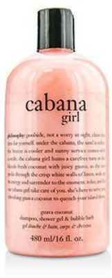 

Philosophy Cabana Girl Guava Coconut Shampoo, Shower Gel & Bubble Bath(480 ml)