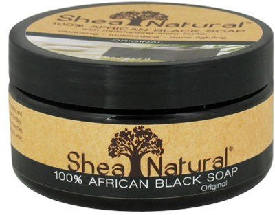 

Shea Natural African Black Soap With Butter(226.72 g)