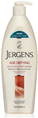 Jergens Age Defying Revitalises & Replenishs Multi-Vitamin Moisturizer(496 ml) available at flipkart for Rs.549
