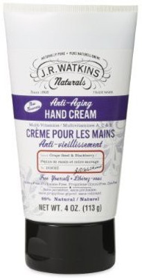

J R Watkins Natural Anti-Aging Hand Cream, Grape Seed & Blackberry(120 ml)