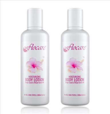 

Flocare Moisturizing Body Lotion (Set of 2)(400 ml)