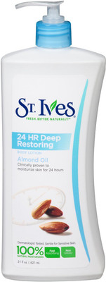 

St. Ives 24 HR Deep Restoring Almond Oil Body Lotion(621 ml)