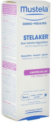 

Mustela Dermo-Pediatrie Stelaker Kerato-Regulating Cream For Credle Cap - 40ml(40 ml)