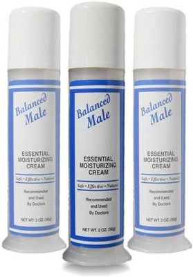 

Balanced Male Progesterone Cream For Men With Menopause Prostate Health Supplement For Andropause, Libido Enhancer For Men(3 Tubes)(56.68 g)