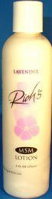 

Rich's Distributing rich's distributibuting msm lotion lavender 8 oz(240 ml)