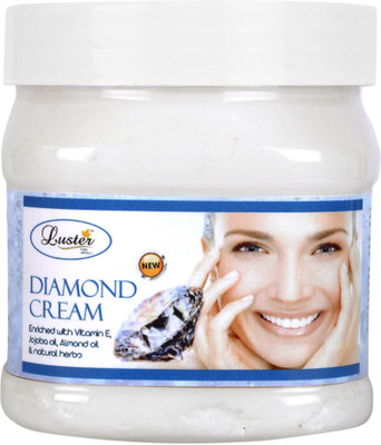 Luster Diamond Massage Cream with Vitamin E, Almond oil & Jojoba oil(500 ml)