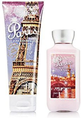 

Bath & Body Works Pari Pink Champagne Tulip Cream Lotion Set(236.56 ml)