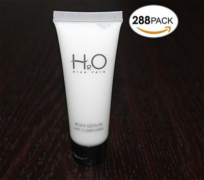 

ECO Amenities H2O Transparent Tube Flip Cap Individually Wrapped Body Lotion, 288 Tubes per Case(30 ml)