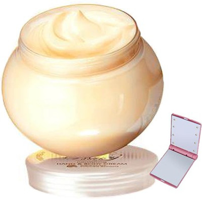 

Oriflame Sweden MILK & HONEY HAND , BODY CREAM WITH SMART POCKET MIRROR(250 ml)
