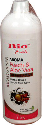25% OFF on Biofresh Aroma Peach & Aloe Vera Herbal Active(1000 ml)