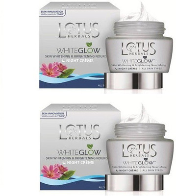 

Lotus Whiteglow Skin Whitening & Brightening Nourishing Night Creme 60(120 ml)